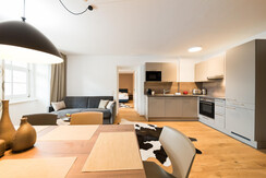 Appartement Superior - Wohn und Essbereich