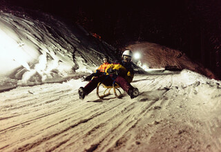 Nachtrodeln am Asitz | © Michael Geißler