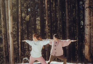 Yoga im Schnee