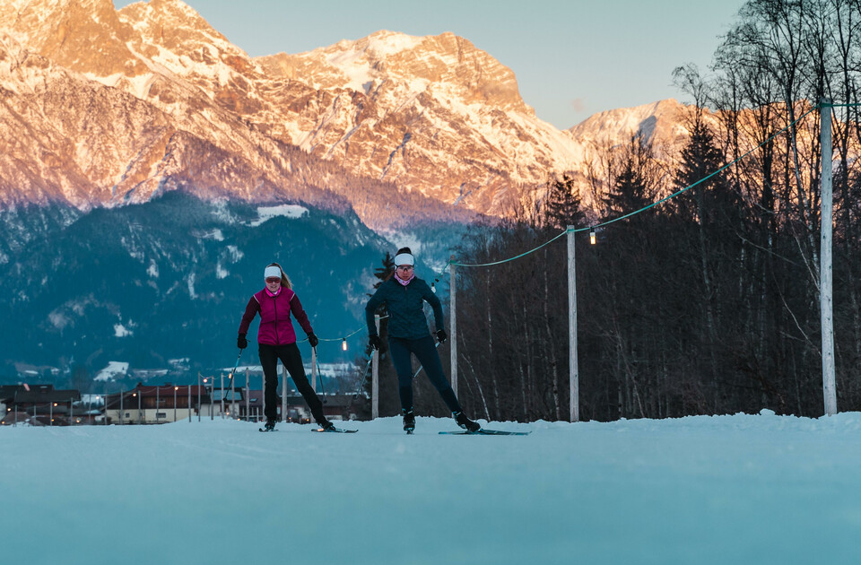 Nacht Loipe Leogang 1 | © Michael Geißler