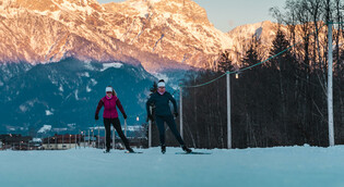 Nacht Loipe Leogang 1 | © Michael Geißler