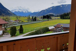 Balkon mit Blick auf das Kitzsteinhorn Balkon mit Blick auf das Kitzsteinhorn