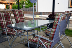 Aussenbereich Sitzen