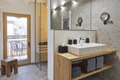 Badezimmer mit Sauna - Appartement #3 Badezimmer mit Sauna - Appartement #3