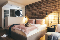 Gold Zimmer - Schlafbereich