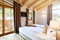 Appartement Spielberg Schlafzimmer