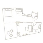 Photo of Suite, shower, toilet, north