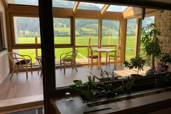 Wintergarten mit Panoramafenster im PAP