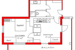 Wohnung-Plan