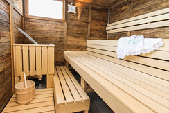 Eigene Sauna Chalet 