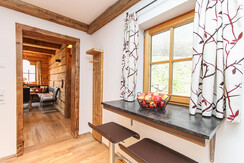 kleine Bar in der Küche Chalet 