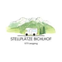 Logo mit eckigem Hintergrund