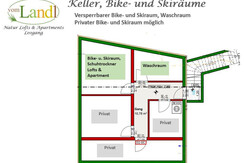 Grundriss Keller vomLandl Bike Skiraum Grundriss Keller vomLandl Bike Skiraum